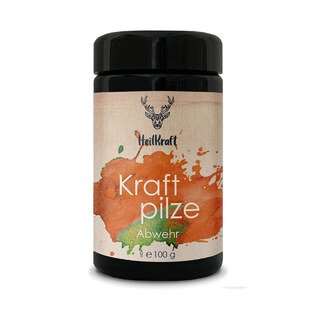 Kraftpilze Abwehr - Vitalpilz Synergetikum von Heilkraft Lebenskraft Manufaktur - 100 g/