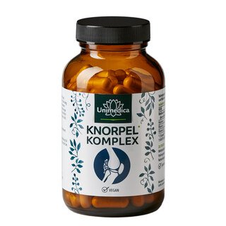 : Knorpel* Komplex - mit MSM + Weihrauch + Hyaluron + Bor + Vitaminen - 120 Kapseln - von Unimedica