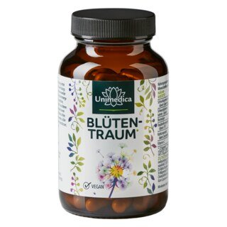 Blütentraum - Komplex mit Quercetin, Schwarzkümmelsamen-Extrakt, Kurkuma, Zink und Vitaminen - 90 Kapseln - von Unimedica