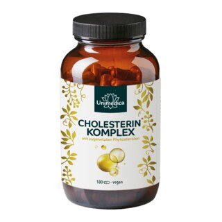 Cholesterin* Komplex - mit 42,6 % Phytosterolen - 180 Kapseln - von Unimedica/