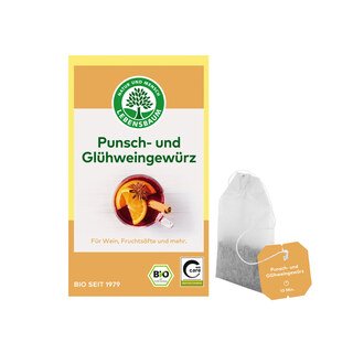 Punsch- und Glühweingewürz Bio - Lebensbaum - 5 Beutel/