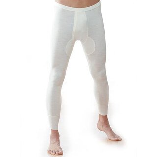 Weiß Lange Unterhose