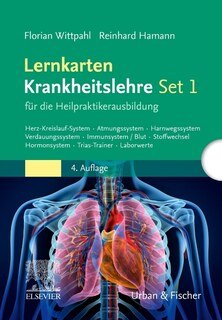 Lernkarten Krankheitslehre Set 1 für die Heilpraktikerausbildung/Wittpahl, Florian / Hamann, Reinhard