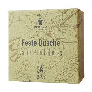Feste Dusche Vanilla-Tonkabohne - Bioturm - 100g