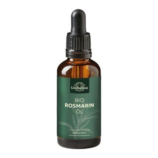 Bio Rosmarinöl - Rosmarinus officinalis - naturrein - 30 ml - von Unimedica/