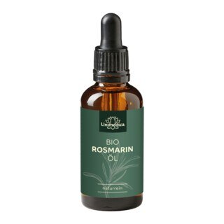 Huile de romarin BIO - Rosmarinus officialis - naturelle - 30 ml - par Unimedica/