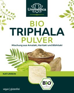 Bio Triphala Pulver - Ayurveda - 250 g - von Unimedica