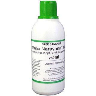 Mahanarayana Thailam - Sree Sankara - 250 ml/