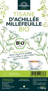 Lot de 2: Tisane d'achillée millefeuille - 2 x 100 g - par Unimedica