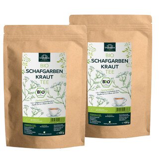 2er-Sparset: Bio Schafgarbenkrauttee - 2 x 100 g -  von Unimedica/