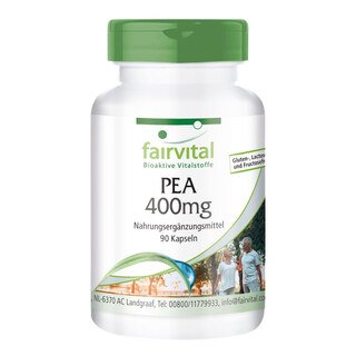 PEA 400 mg - Fairvital - 90 Kapseln/