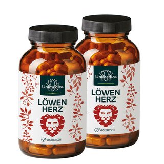Set: Löwenherz (Lionheart)  combination product - 2 x 120 capsules - from Unimedica
