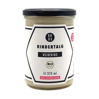 Bio Rindertalg zum Kochen - BROX - 370 ml/