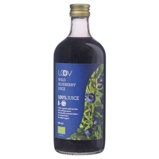 Heidelbeersaft bio - LOOV - 500 ml - Sonderangebot kurze Haltbarkeit