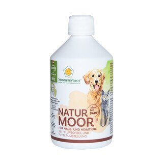 Naturmoor für Haus- und Heimtiere - SonnenMoor - 500 ml