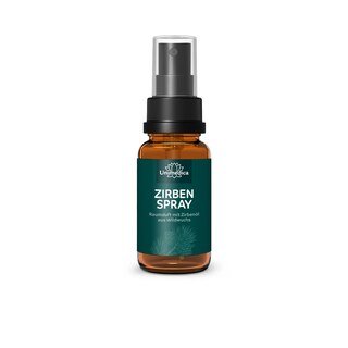 Zirbenspray - Raumduft mit Zirbenöl aus Wildwuchs - 100 ml - von Unimedica/