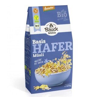 Glutenfreies Basis Müsli Hafer Bio - Bauck Hof - 425 g