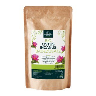 Bio Cistus incanus Badezusatz - 100 g - von Unimedica