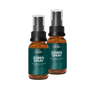 2er-Sparset: Zirbenspray - Raumduft mit Zirbenöl aus Wildwuchs - 2 x 100 ml - von Unimedica/