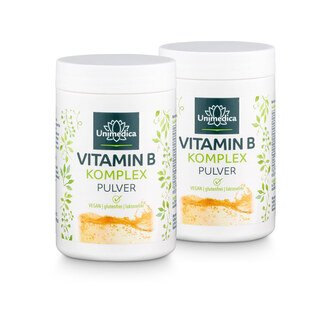 Set: Vitamin B Complex - 2 x 150 g Powder - from Unimedica/