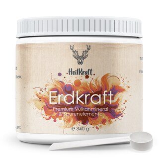 Erdkraft - Premium Vulkanmineral & Spurenelemente - Heilkraft Lebenskraft Manufaktur - 340 g/