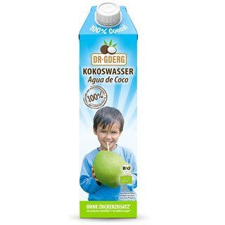 Premium Bio-Kokoswasser - 1 Liter - Dr. Goerg/