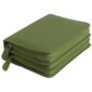 : 120 - Remedy case in high-quality cowhide - green
