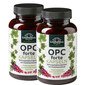 : Set - 2x OPC forte - 800 mg d'extrait de pépins de raisin - 180 gélules Unimedica