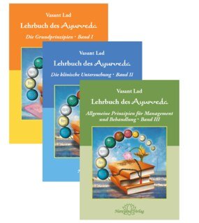 Set - Lehrbuch des Ayurveda in 3 Bänden