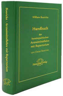 Cover William Boericke & Oscar Boericke, Handbuch der homöopathischen Arzneimittellehre mit Repertorium