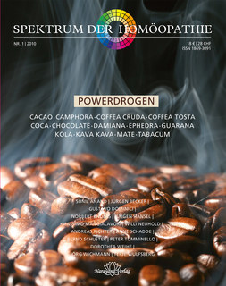 Cover Spektrum der Homöopathie 2010-1, Powerdrogen
